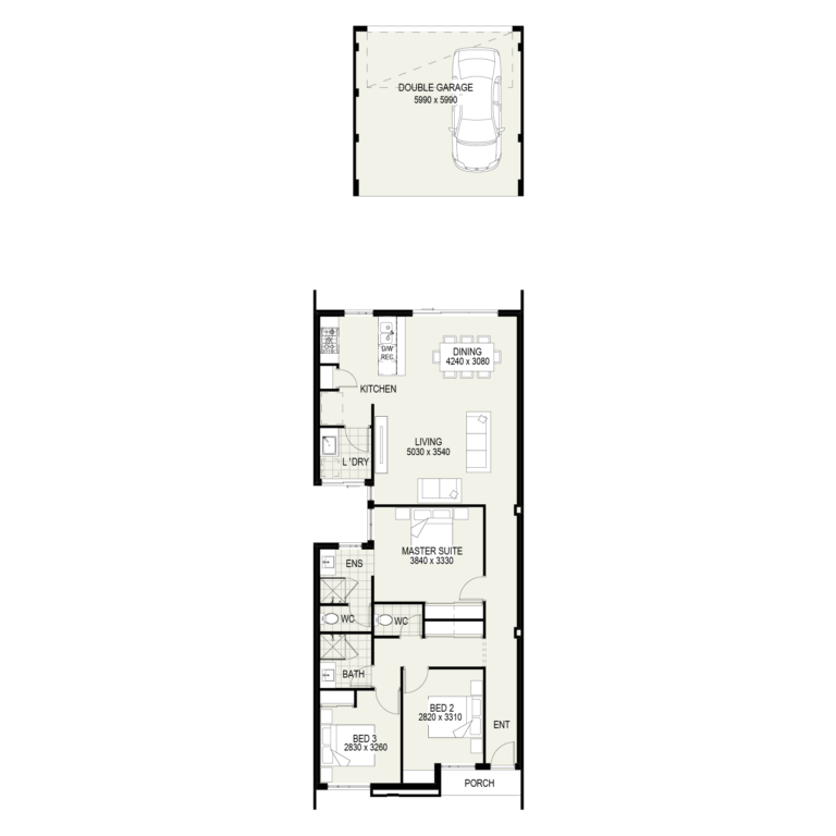 The Walyunga floorplan