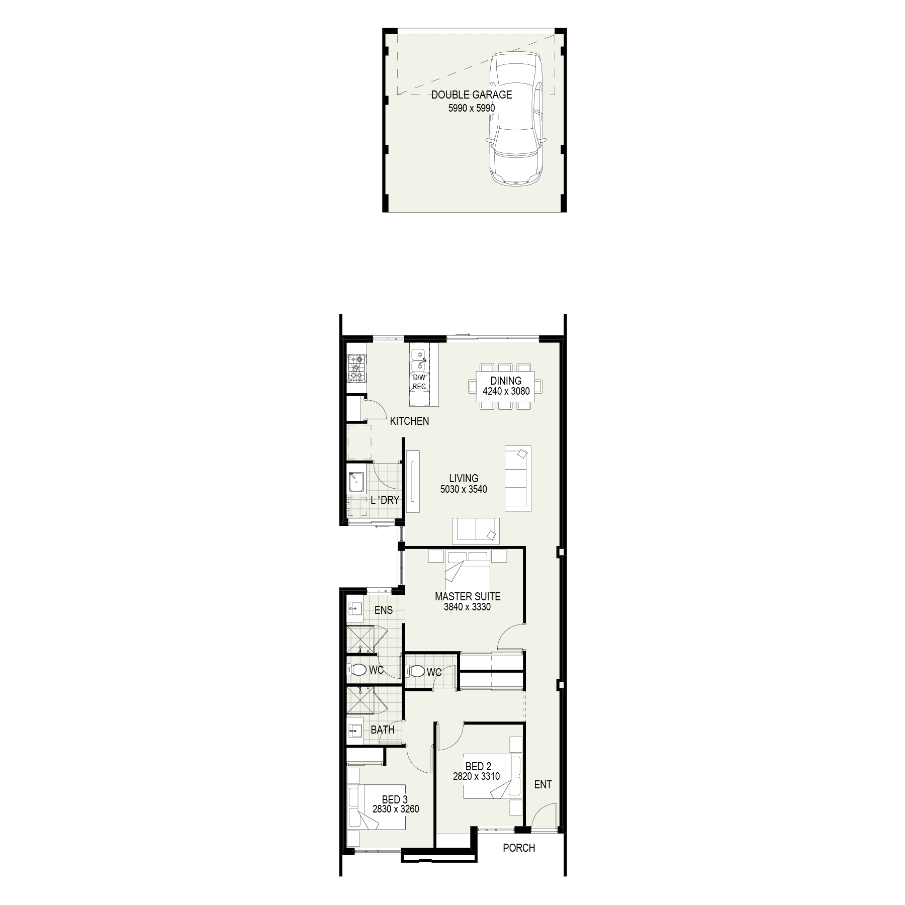 The Walyunga floorplan