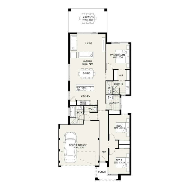 The Walpole floorplan