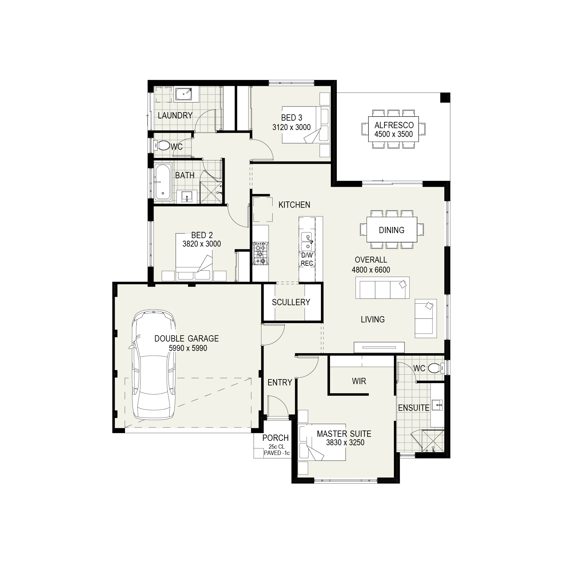 The Preston floorplan