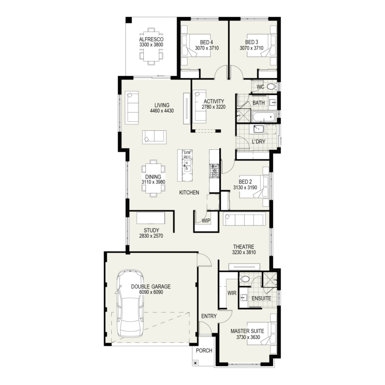 The Northam floorplan