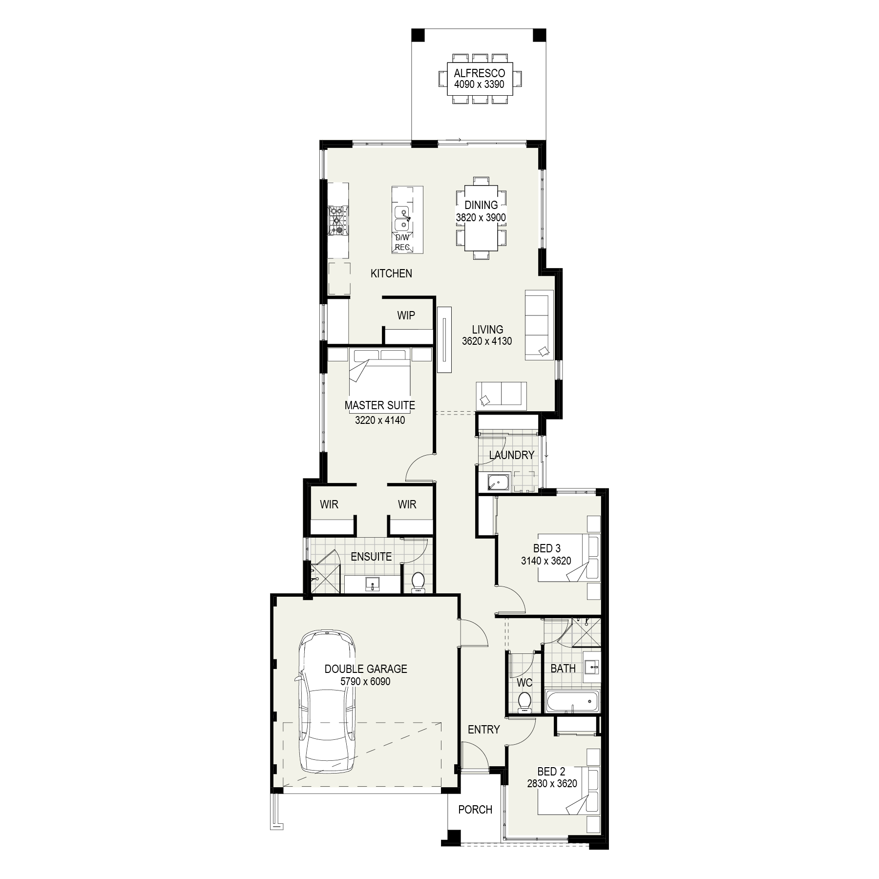 The Norseman floorplan