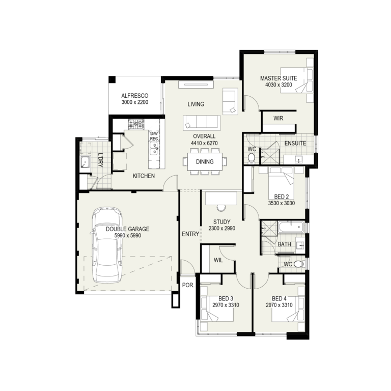 The Moore floorplan
