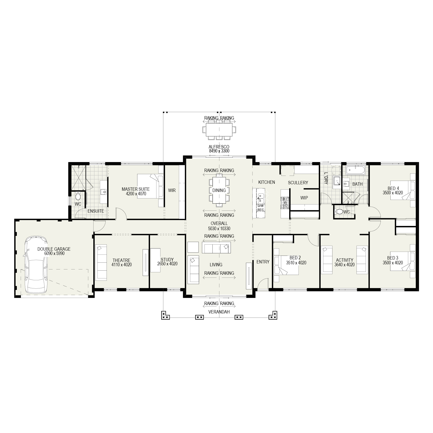 The Murchison floorplan