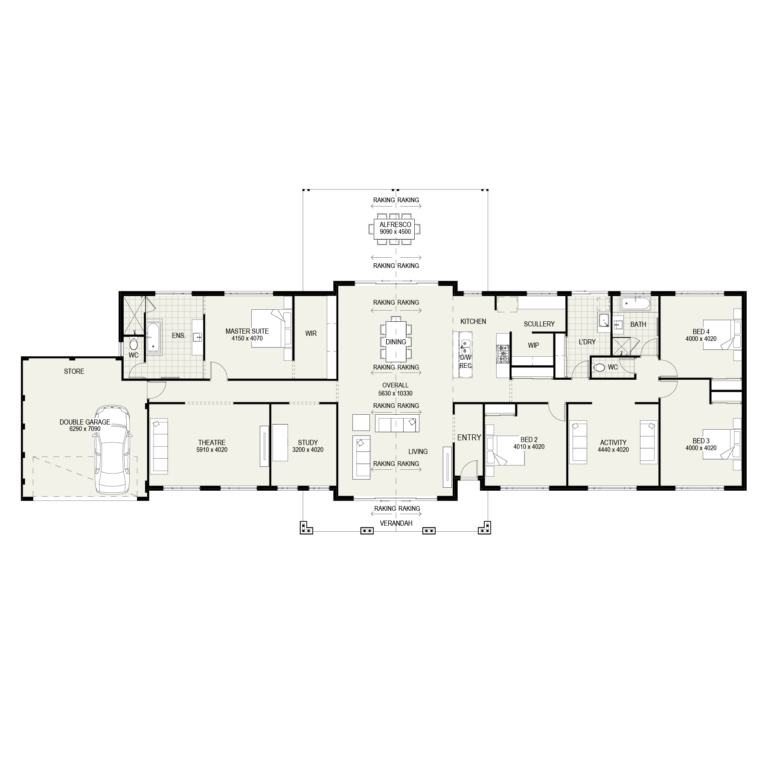 The Homestead floorplan