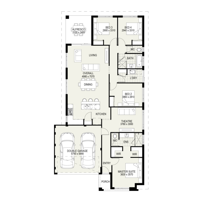 The Hamersley floorplan