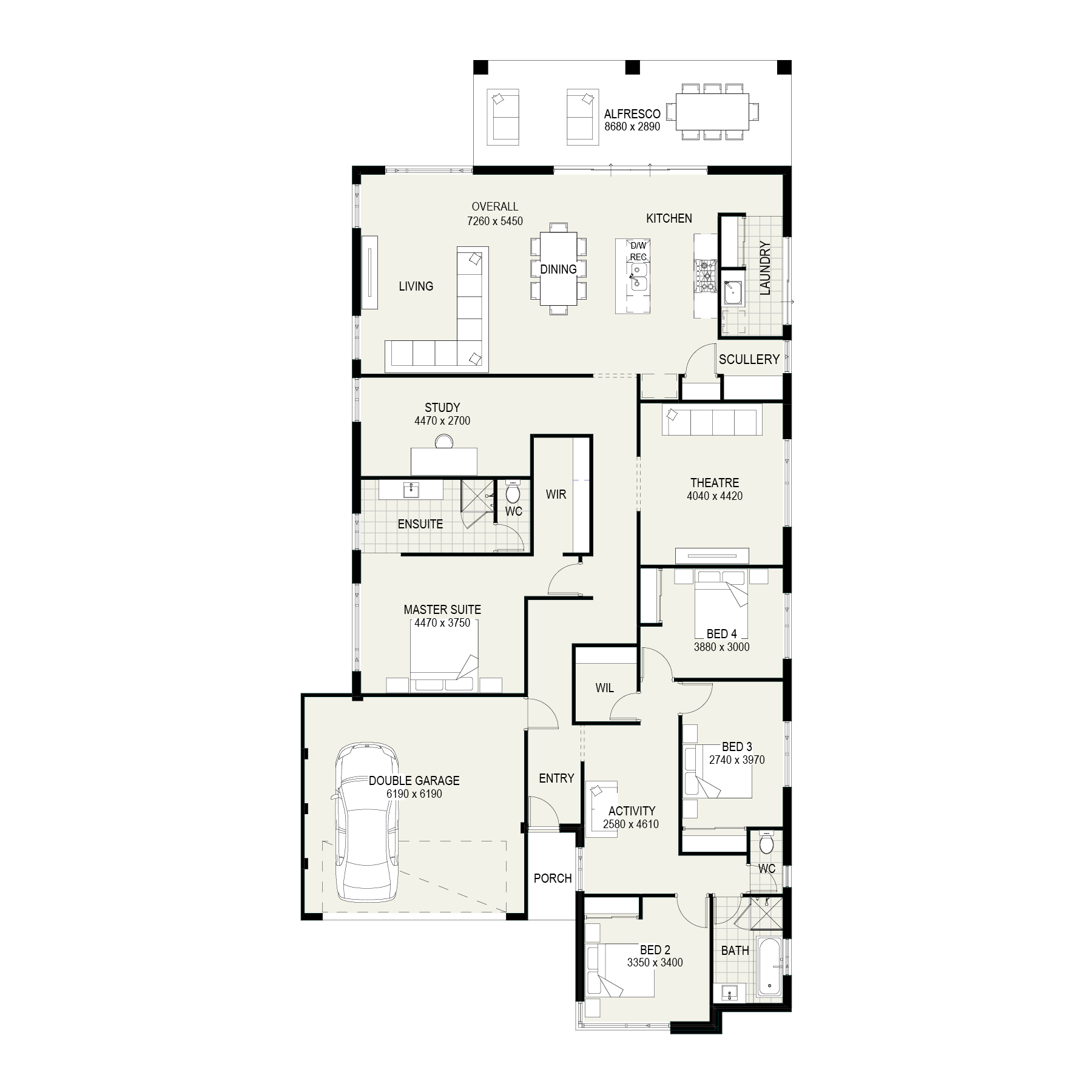 The Hamelin floorplan