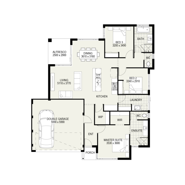 The Eyrie floorplan