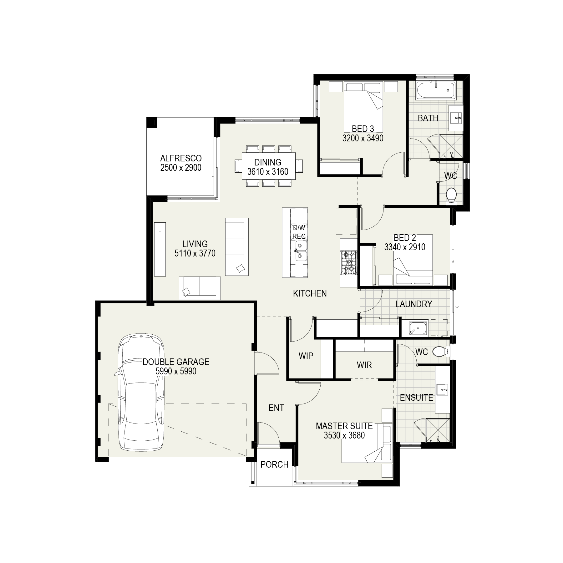 The Eyrie floorplan