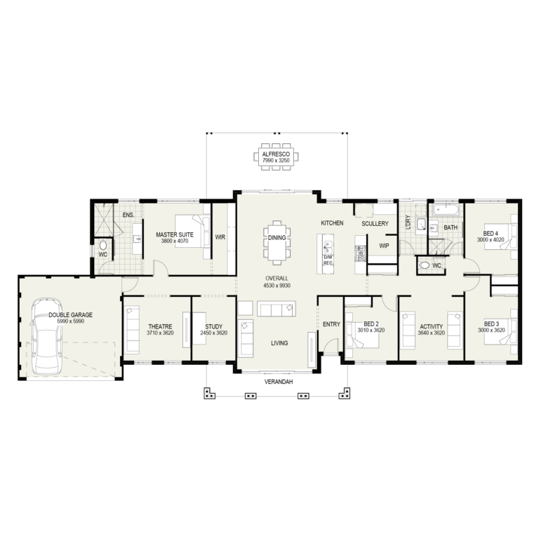 The Dwellingup floorplan