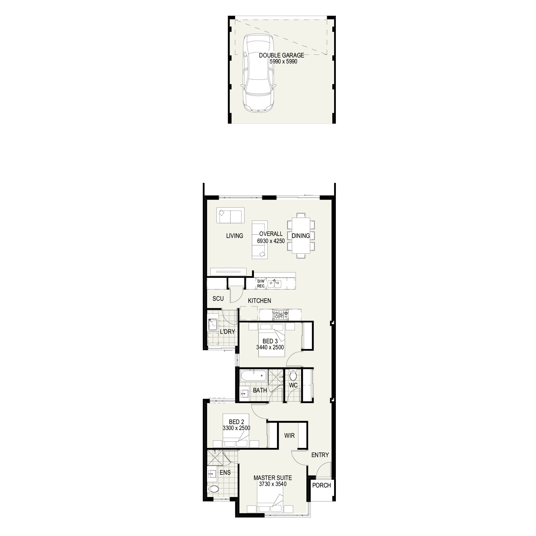 The Boranup floorplan