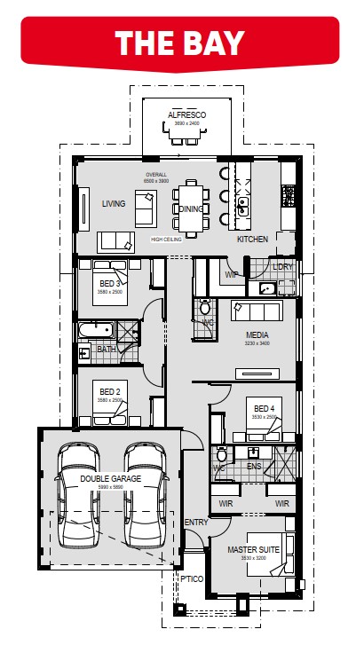 Lot 542 Boobook Road, BELLEVUE floorplan
