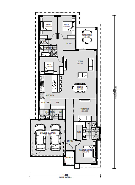 Lot 118 Hampton road, DARCH floorplan
