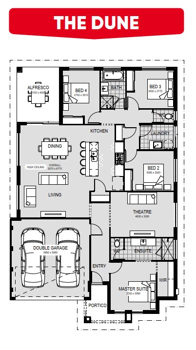 16 Apostlebird Avenue, HUNTINGDALE floorplan