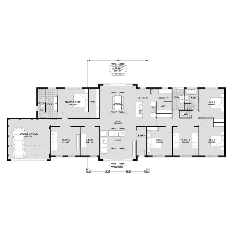 The Murchison floorplan