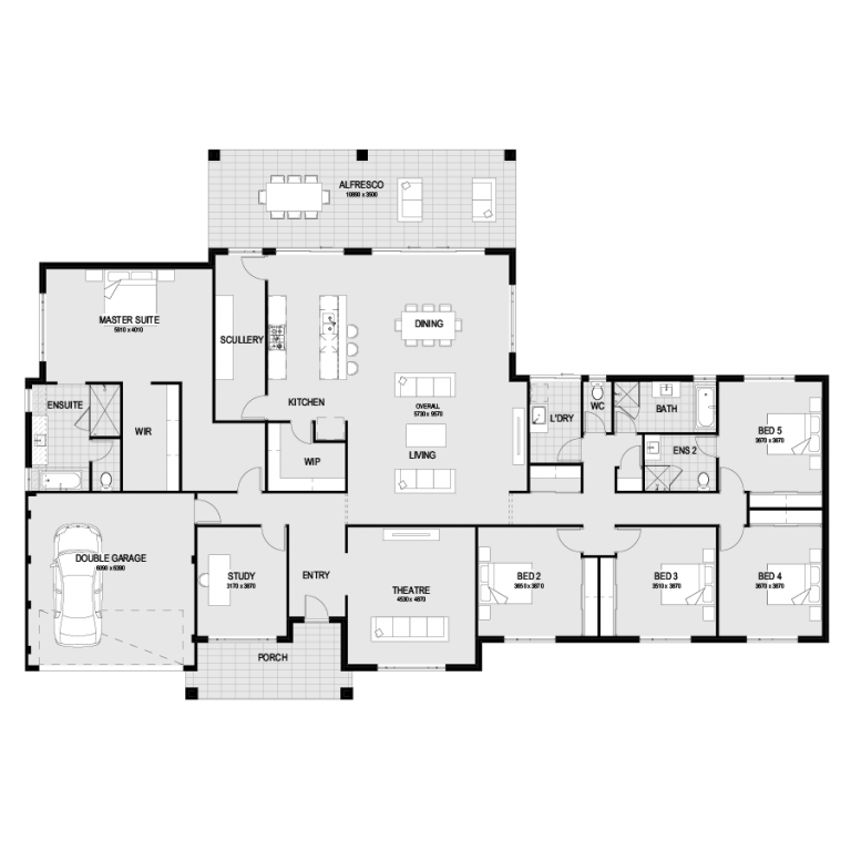 The Esperance floorplan