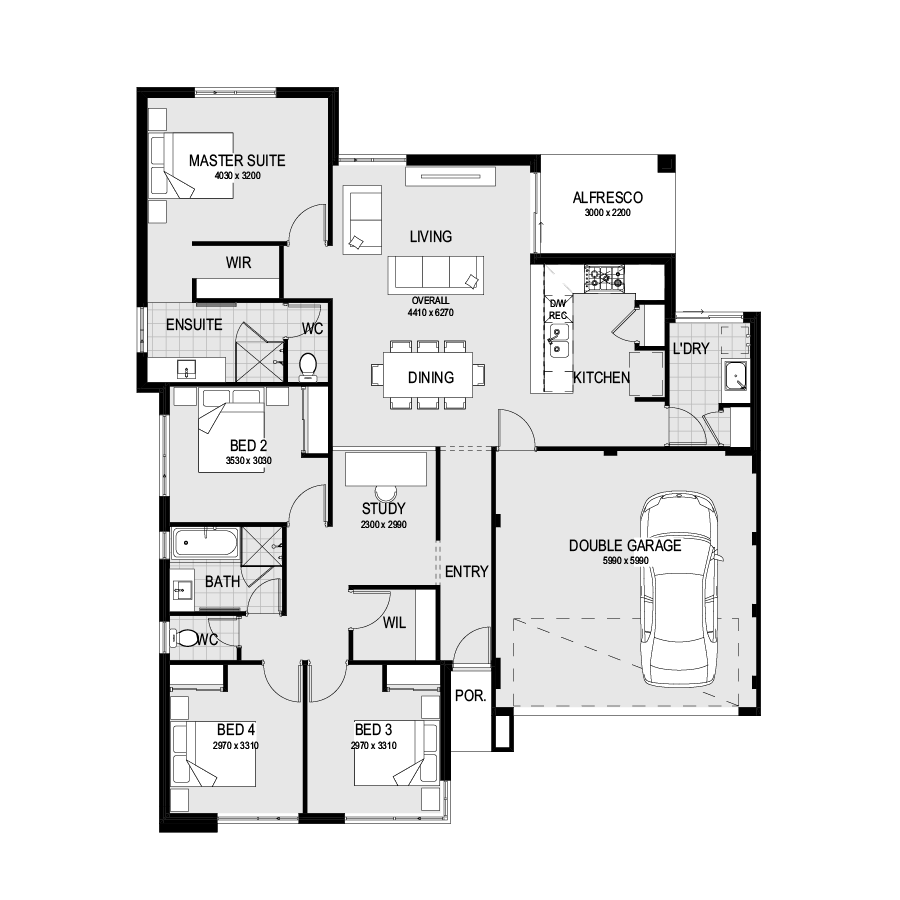 The Moore floorplan