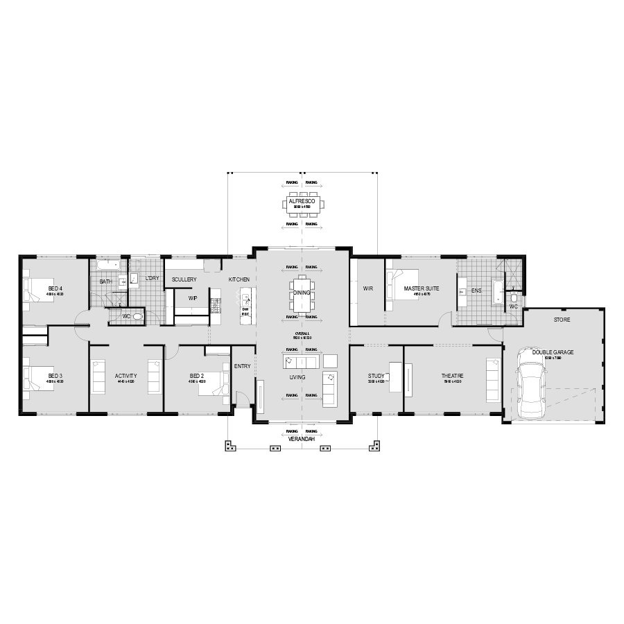 The Homestead floorplan