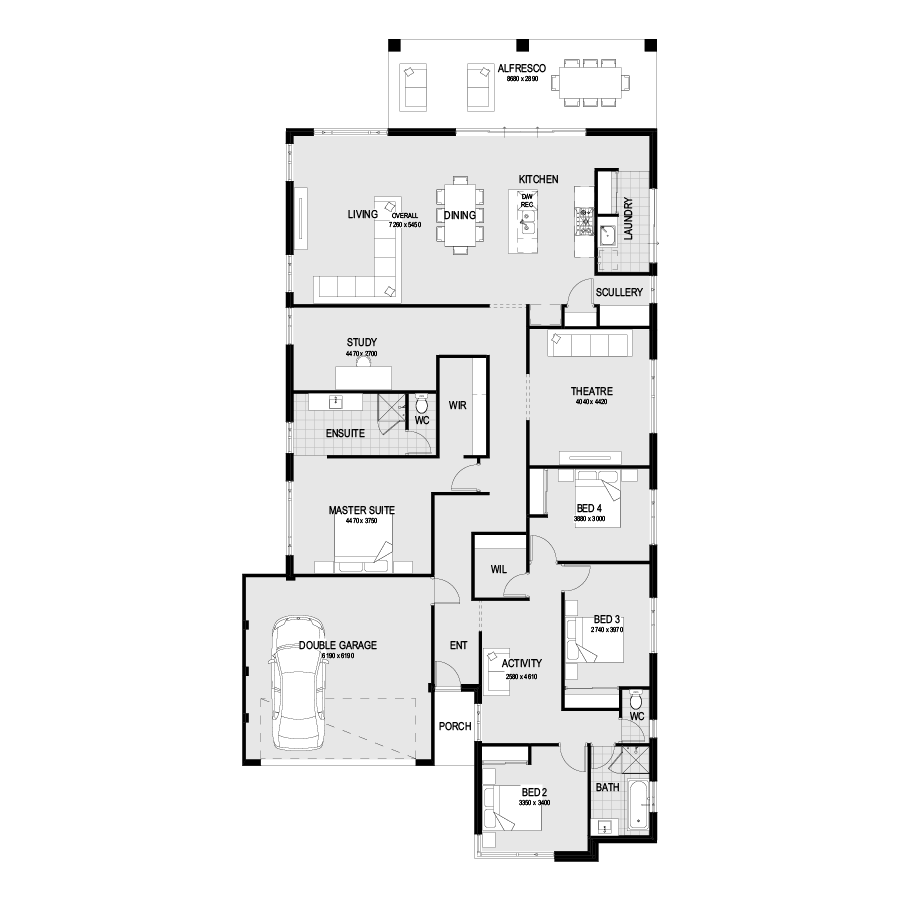 The Hamelin floorplan
