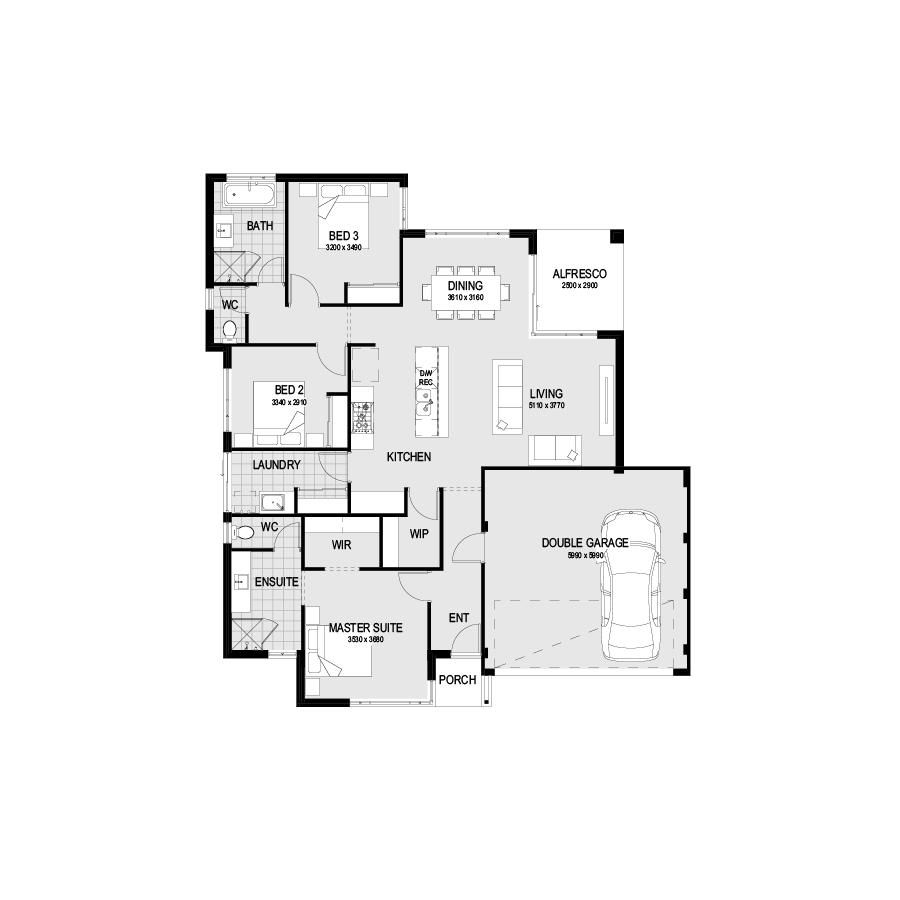 The Eyrie floorplan