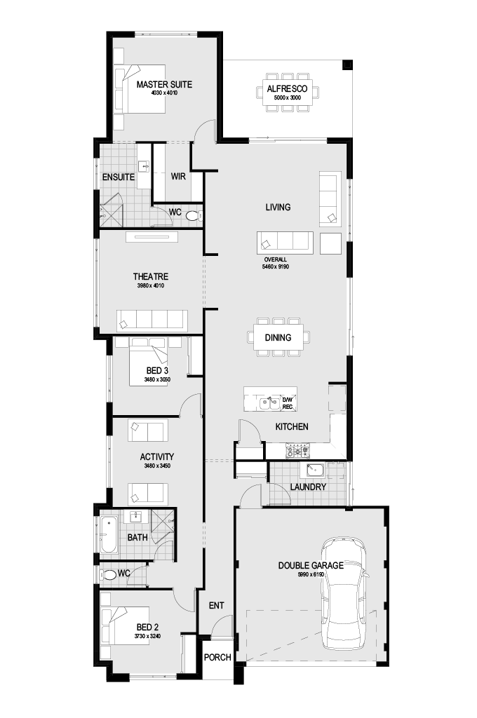 The Jurien floorplan