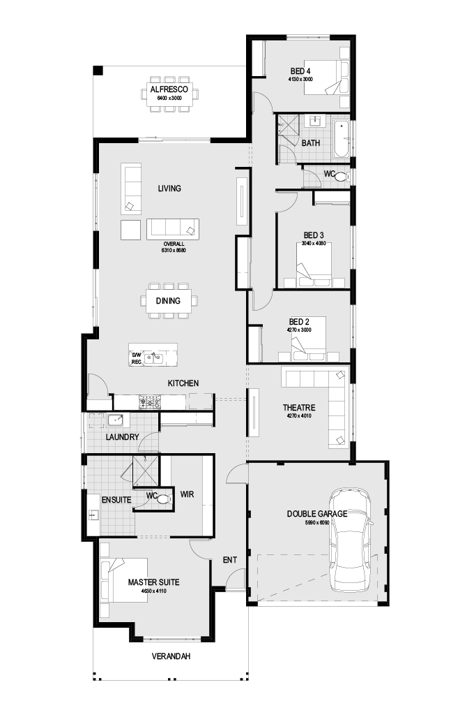 The Lancelin floorplan