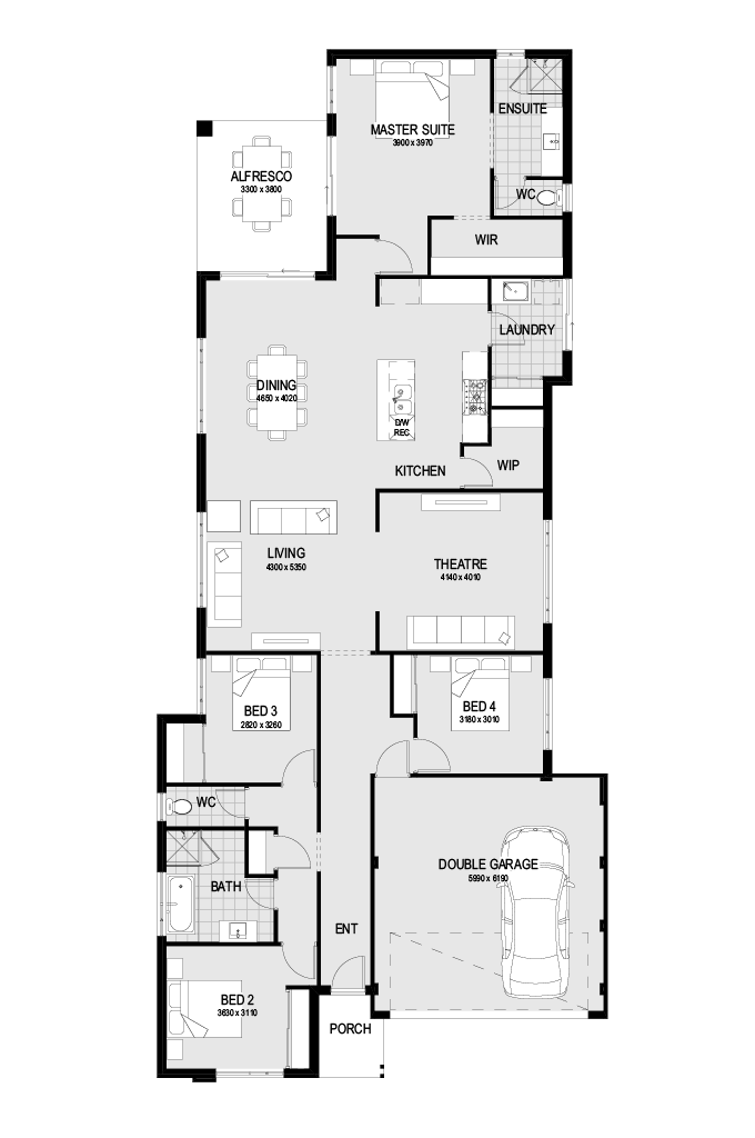 The Dali floorplan